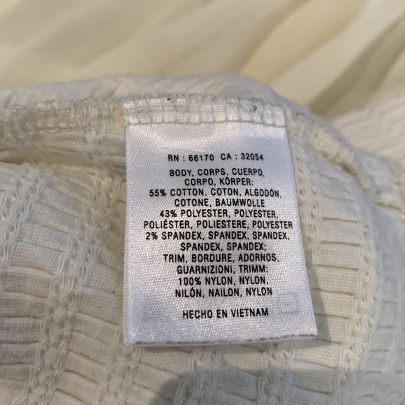 Anthropologie Ivory top sz S - Picture 4 of 8
